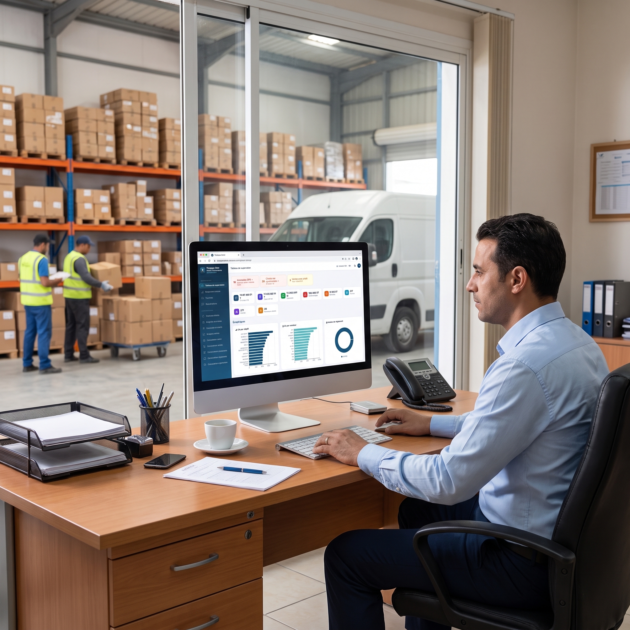 Back-office de supervision